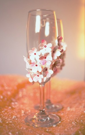 Decorated Wine Glass 01